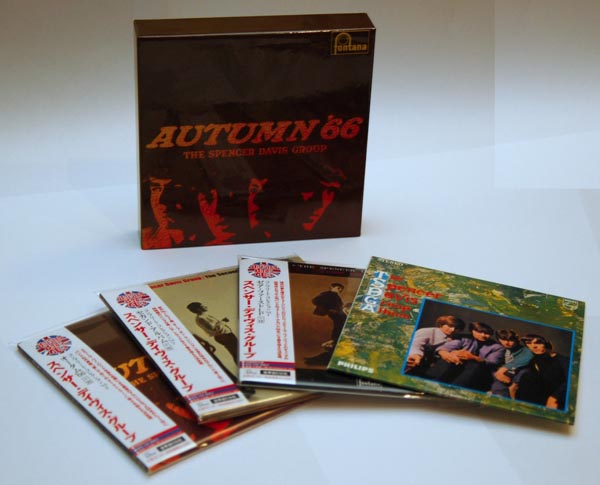 Box set contents, Spencer Davis Group - Autumn '66 Box